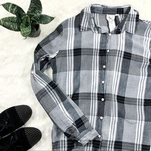 White Crow Lace Crochet Flannel Boho Indie